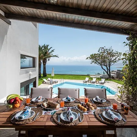 Sunrise Majestic Seaview With Private Pool Limenas Chersonisou